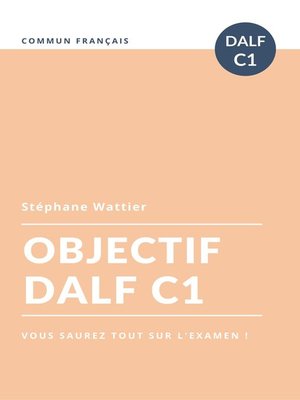 cover image of Objectif DALF C1